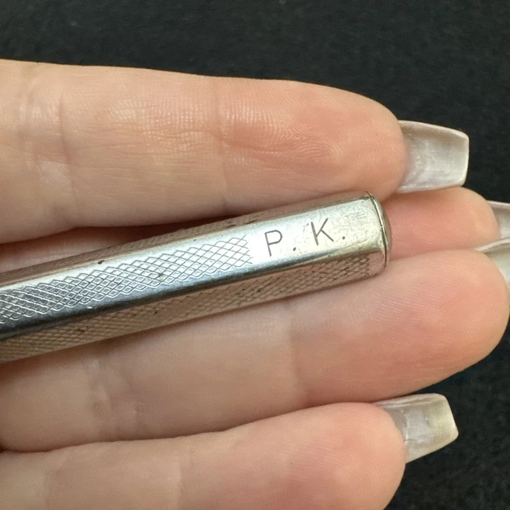 CARAN d'ACHE Fountain pen Ecridor Retro Silver Rhodium Plated, F Nib Vintage